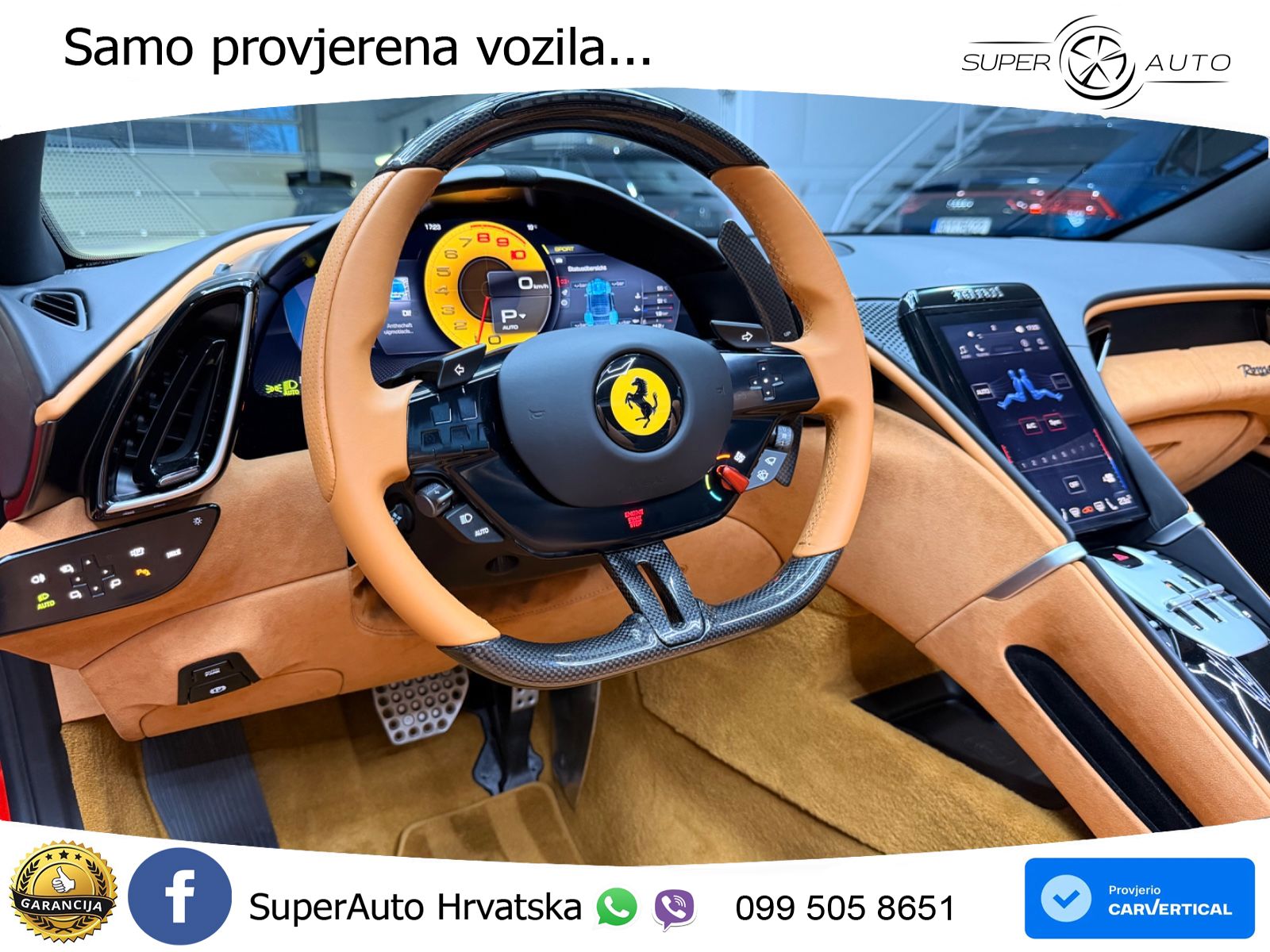 Ferrari Roma Spider 3.9 V8 (620 KS) F1 DCT LED+GR SJED+ACC