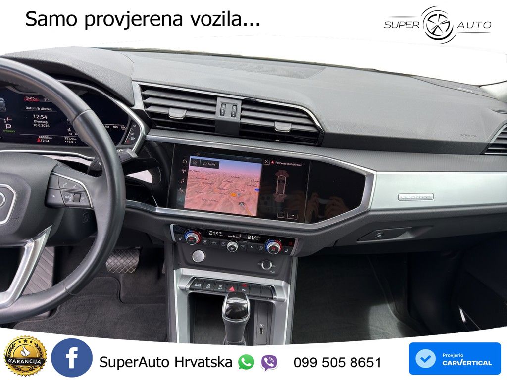 Audi Q3 40 TFSI (190 KS) quattro S tronic advanced LED+GR SJED+ACC