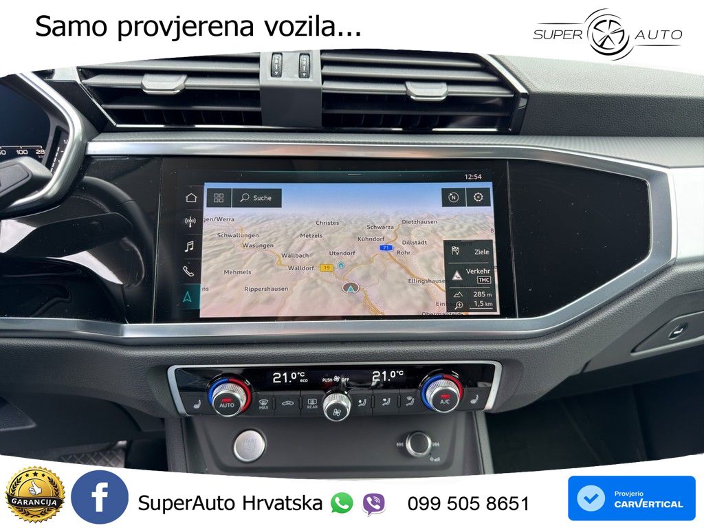 Audi Q3 40 TFSI (190 KS) quattro S tronic advanced LED+GR SJED+ACC