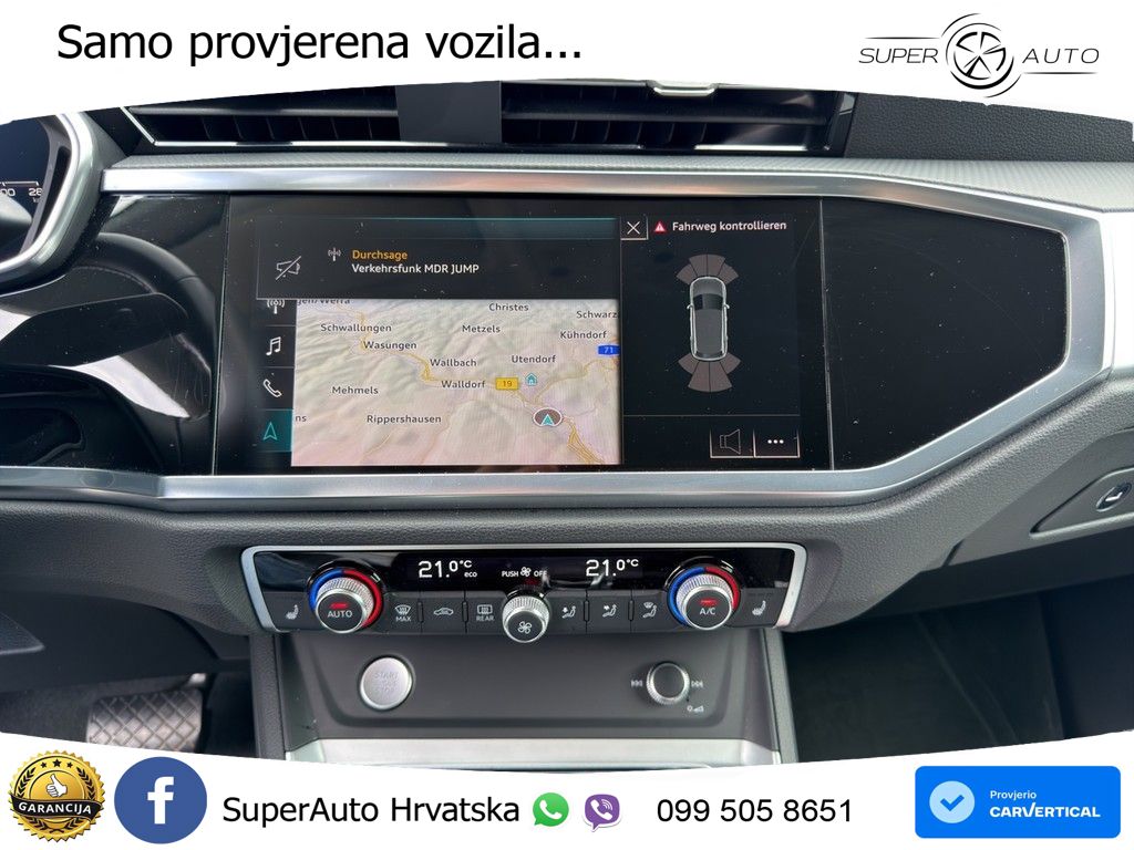 Audi Q3 40 TFSI (190 KS) quattro S tronic advanced LED+GR SJED+ACC