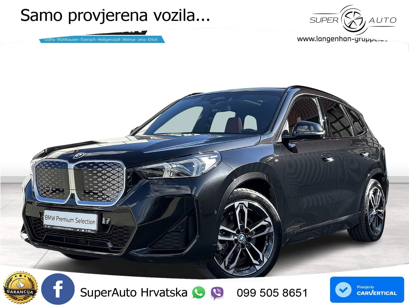 BMW iX1 68 kWh (313 KS) xDrive30 M Sport LED+GR SJED+ACC