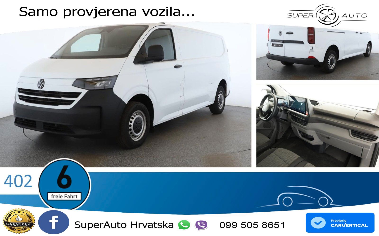 Volkswagen T7 Transporter 2.0 TDI LR RFK SHZ Navi PDC 150 KS