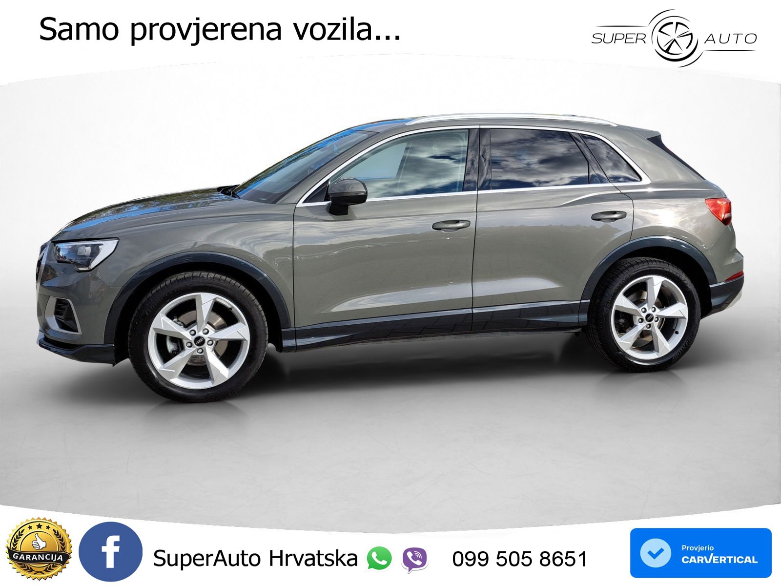 Audi Q3 35 TFSI (150 KS) advanced LED+GR SJED+ACC