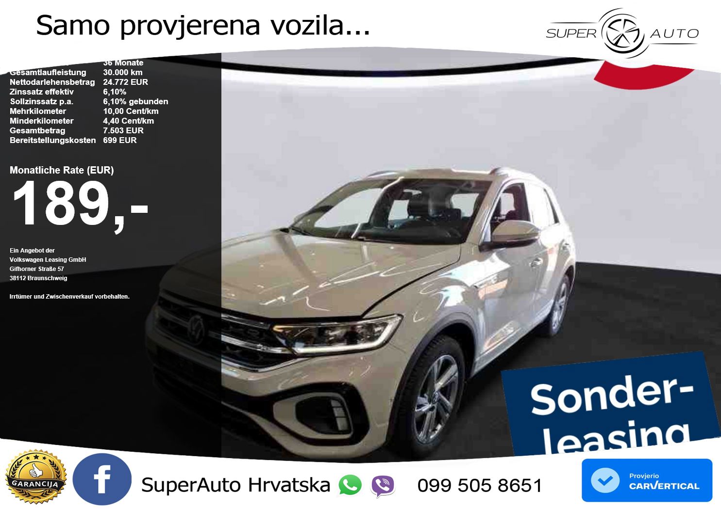 Volkswagen T-Roc 1.5 TSI (150 KS) DSG R-Line LED+GR SJED+ACC
