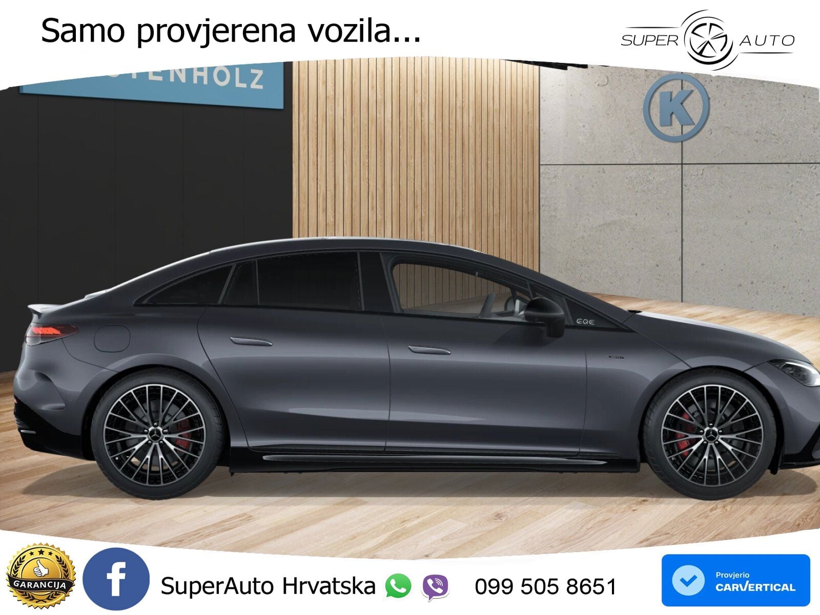 Mercedes EQE AMG 53 100 kWh (625 KS) 4MATIC+ ACC+HEAD+GR SJED+360+PANO