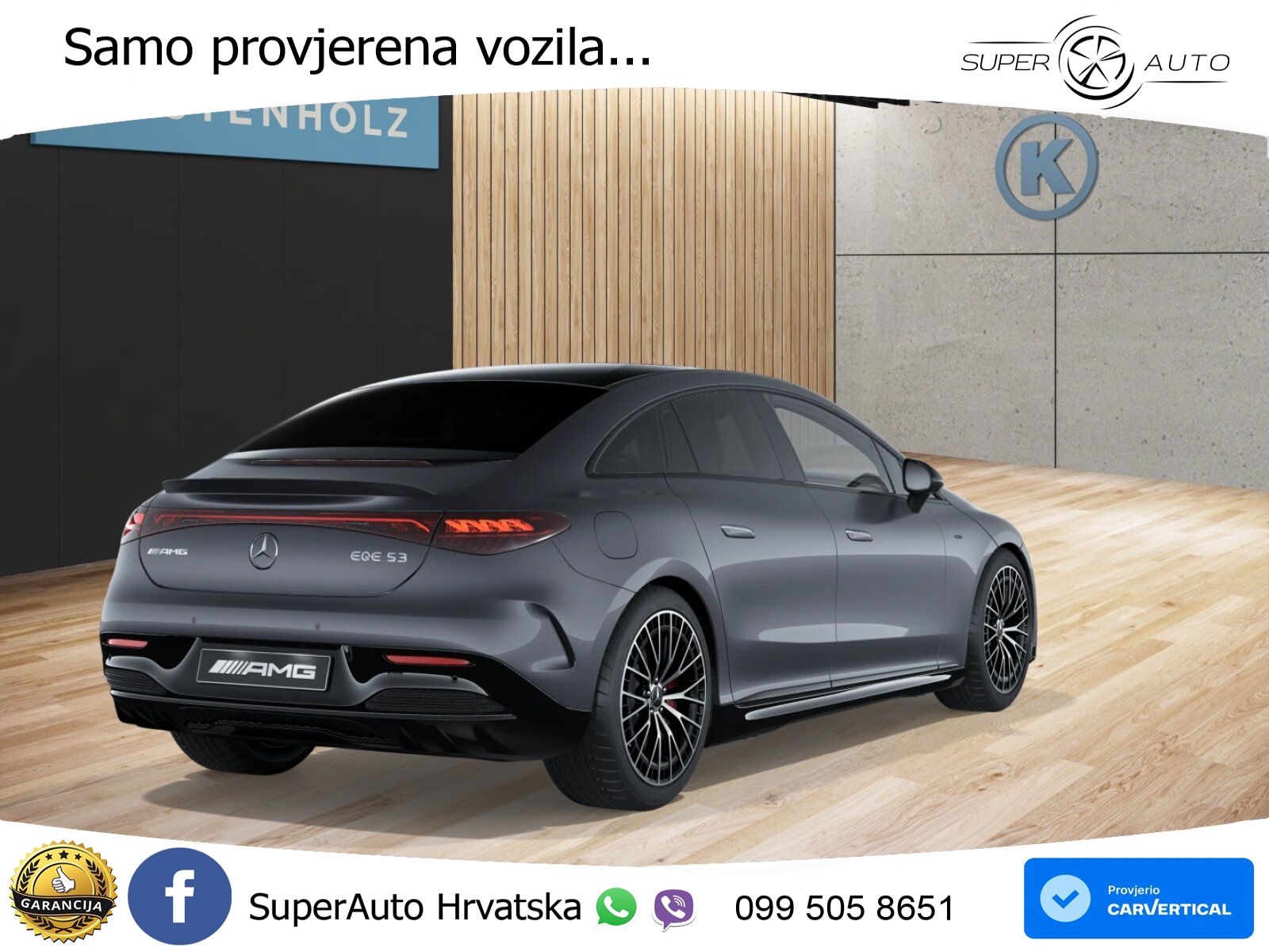 Mercedes EQE AMG 53 100 kWh (625 KS) 4MATIC+ ACC+HEAD+GR SJED+360+PANO