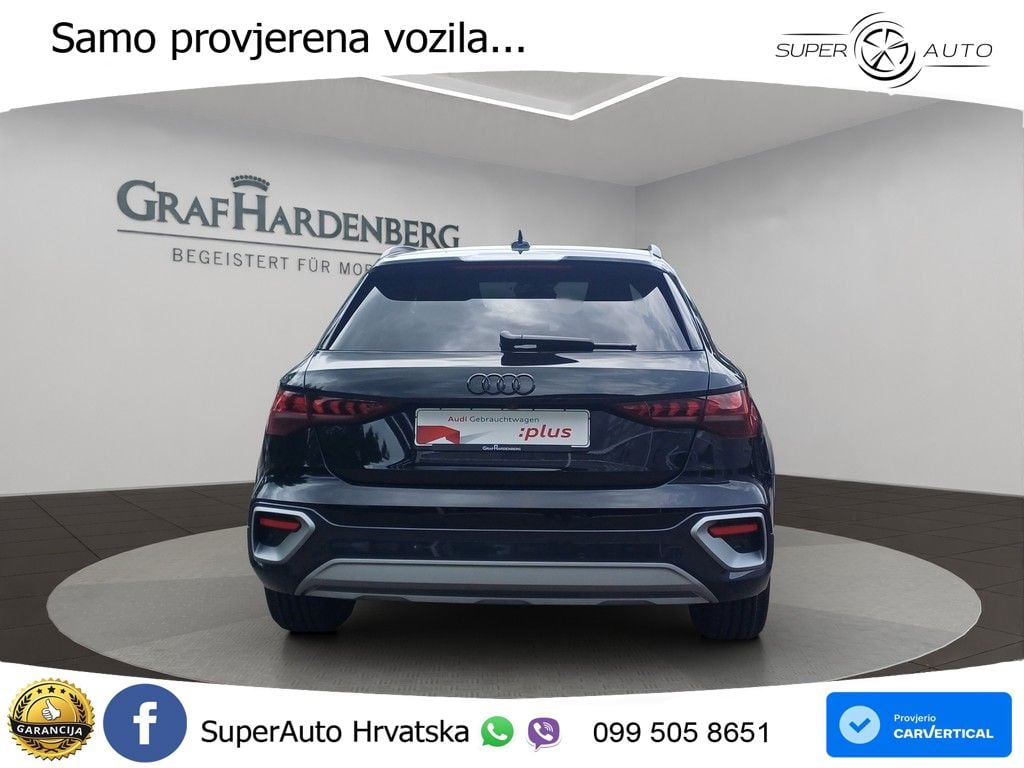 Audi A3 allstreet 35 TDI (150 KS) S tronic LED+GR SJED+ACC