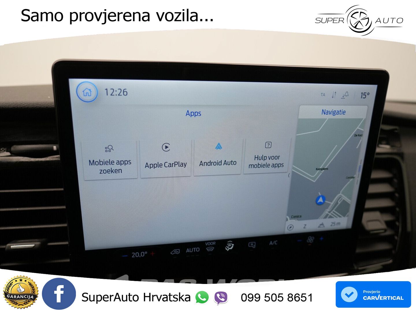 Ford Transit 130pk L4H3 Airco Navi Carplay Camera BLI 131 KS