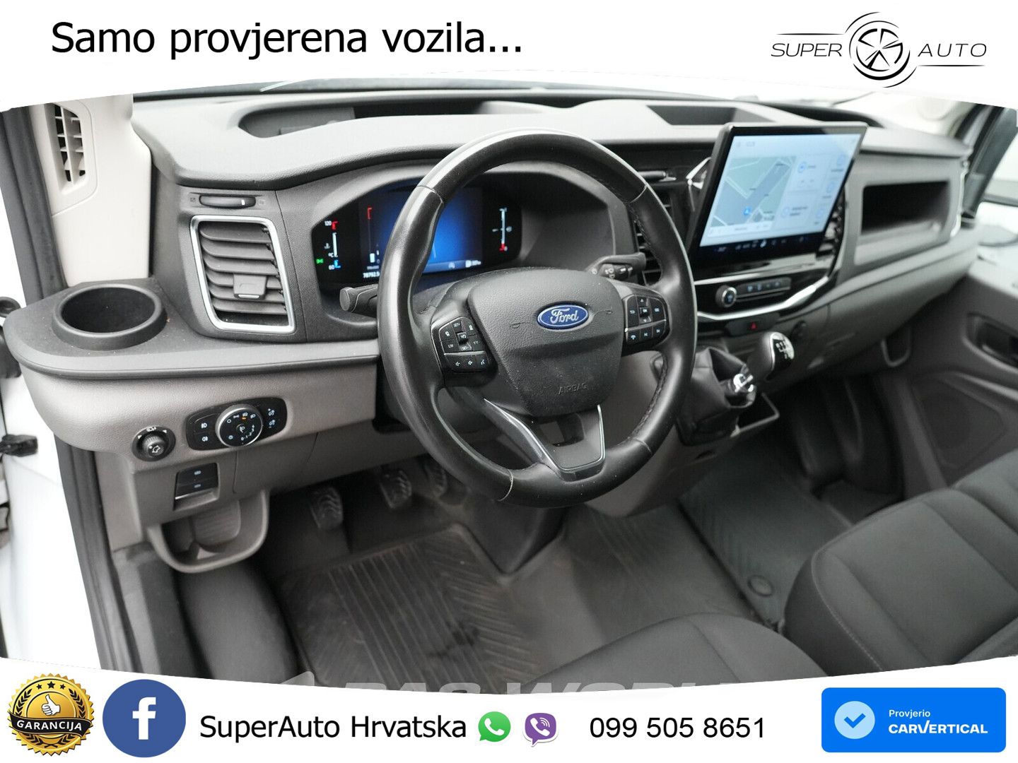 Ford Transit 130pk L4H3 Airco Navi Carplay Camera BLI 131 KS
