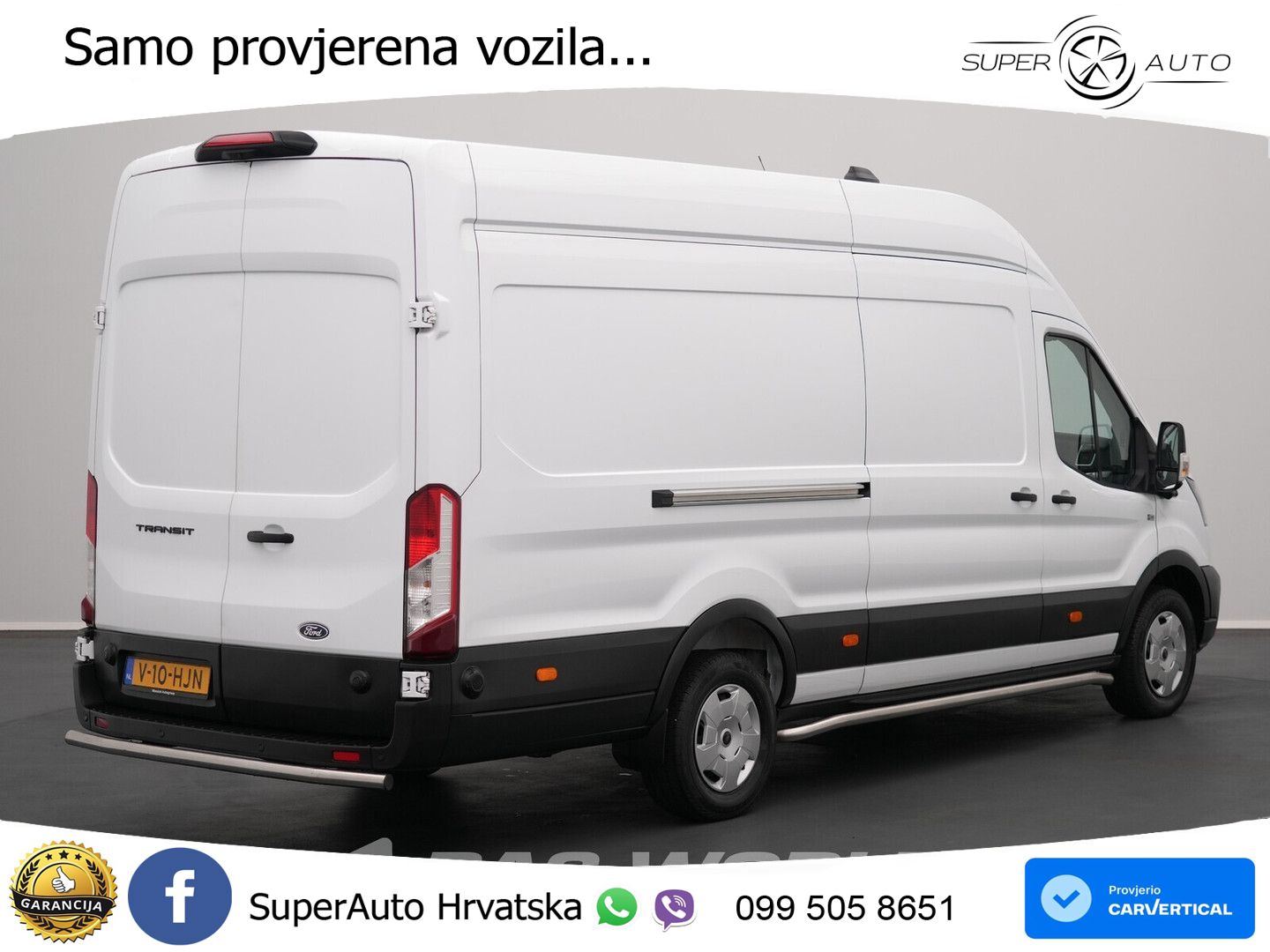 Ford Transit 130pk L4H3 Airco Navi Carplay Camera BLI 131 KS