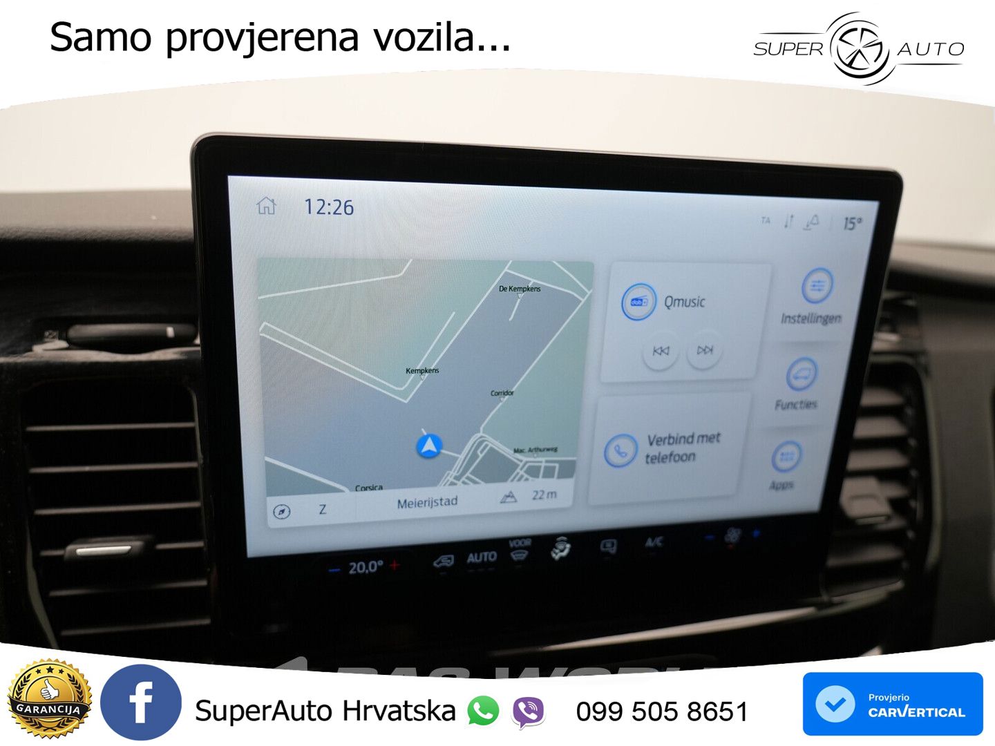 Ford Transit 130pk L4H3 Airco Navi Carplay Camera BLI 131 KS