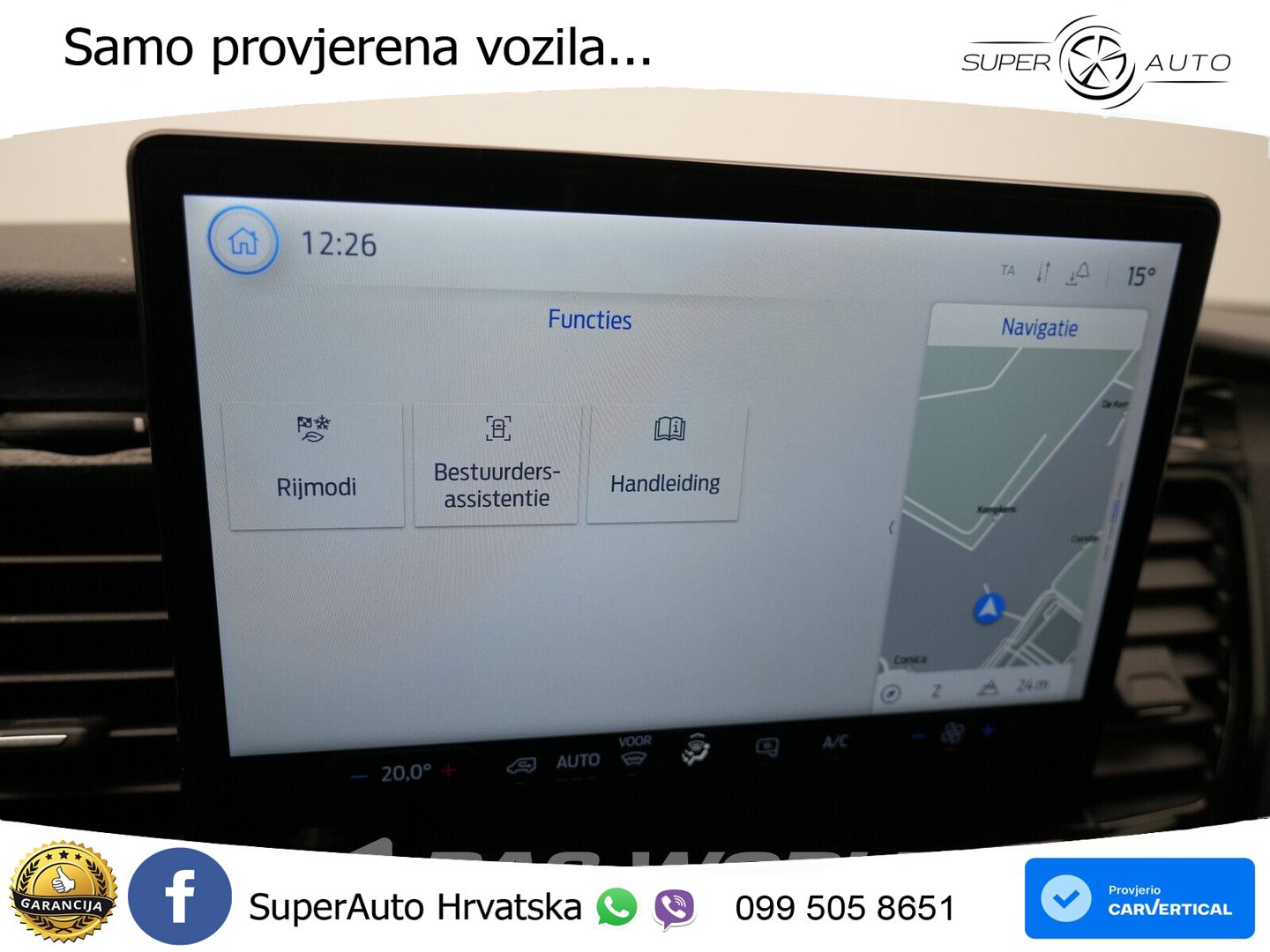 Ford Transit 130pk L4H3 Airco Navi Carplay Camera BLI 131 KS