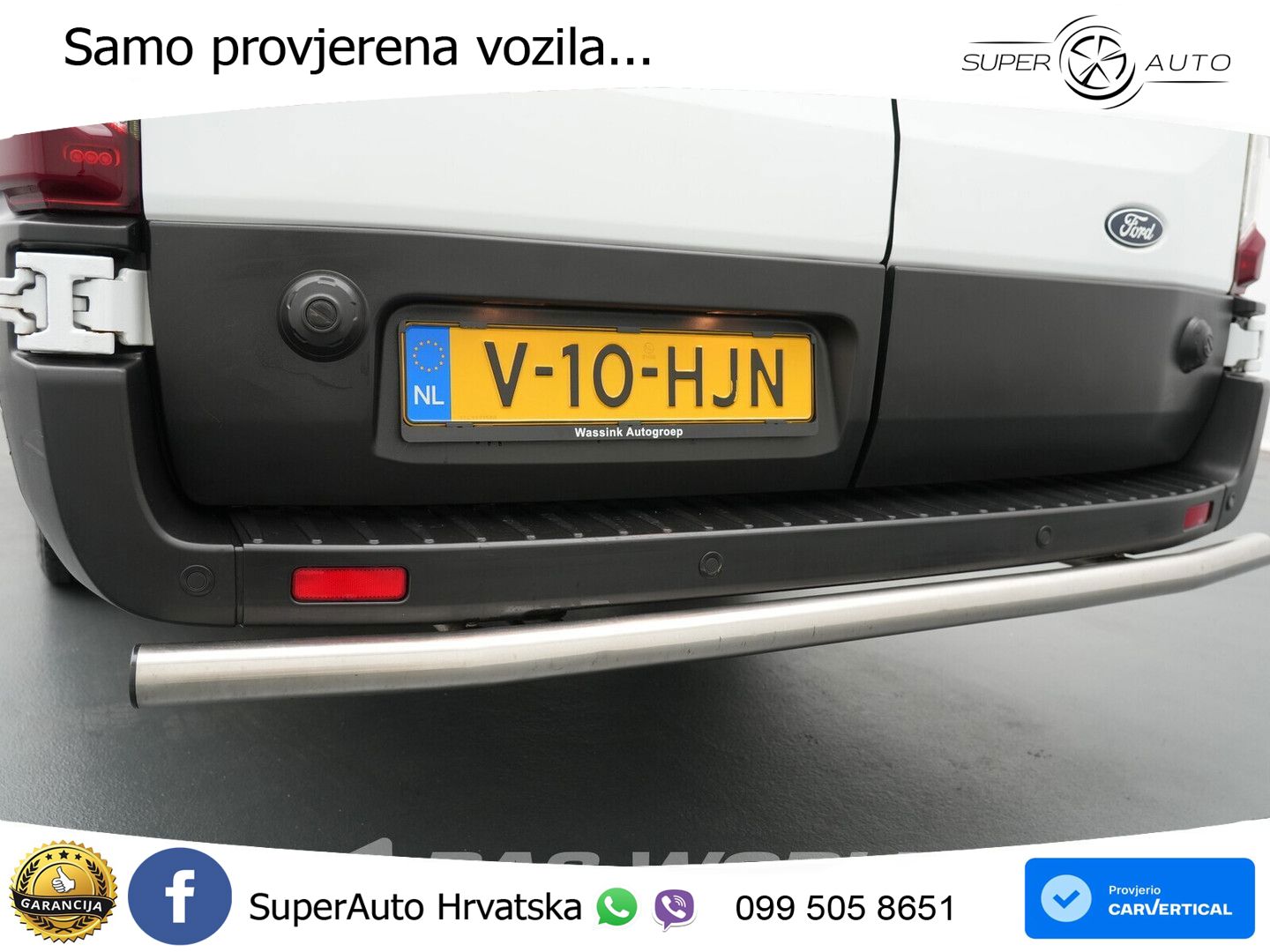 Ford Transit 130pk L4H3 Airco Navi Carplay Camera BLI 131 KS