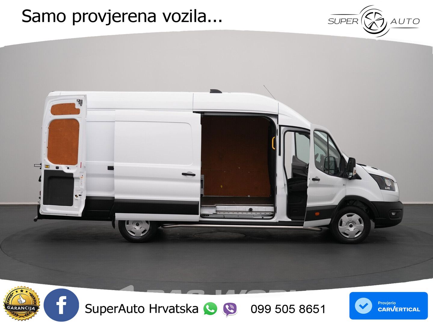Ford Transit 130pk L4H3 Airco Navi Carplay Camera BLI 131 KS