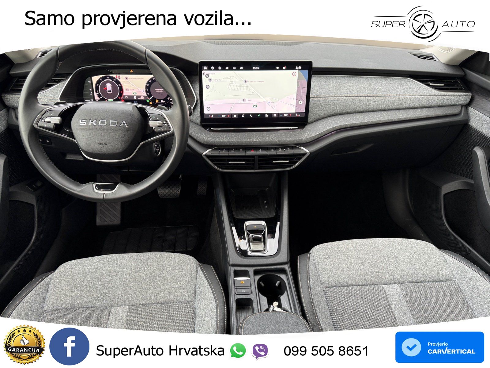 Škoda Octavia Combi 1.5 TSI (150 KS) DSG Selection MATRIX+GR SJED+KAM