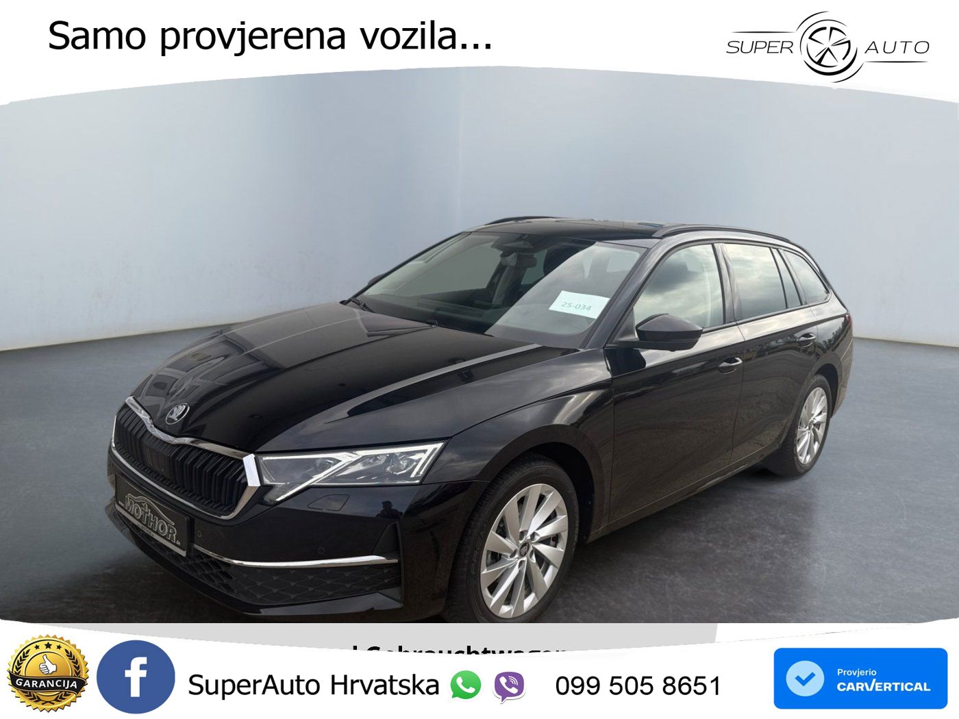 Škoda Octavia Combi 1.5 TSI (150 KS) DSG Selection MATRIX+GR SJED+KAM
