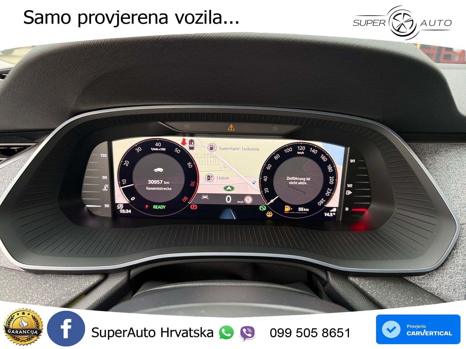 Škoda Octavia Combi 1.5 TSI (150 KS) DSG Selection MATRIX+GR SJED+KAM