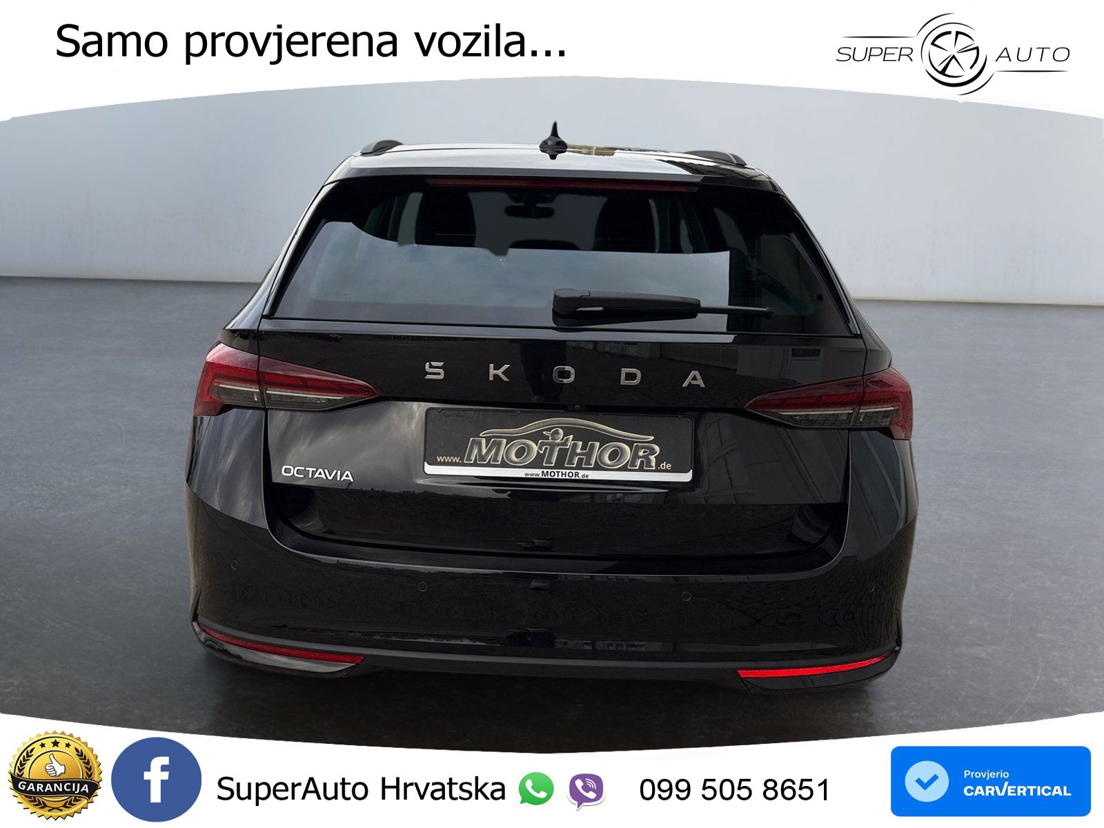 Škoda Octavia Combi 1.5 TSI (150 KS) DSG Selection MATRIX+GR SJED+KAM