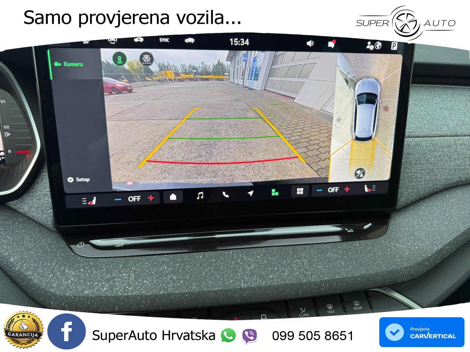 Škoda Octavia Combi 1.5 TSI (150 KS) DSG Selection MATRIX+GR SJED+KAM