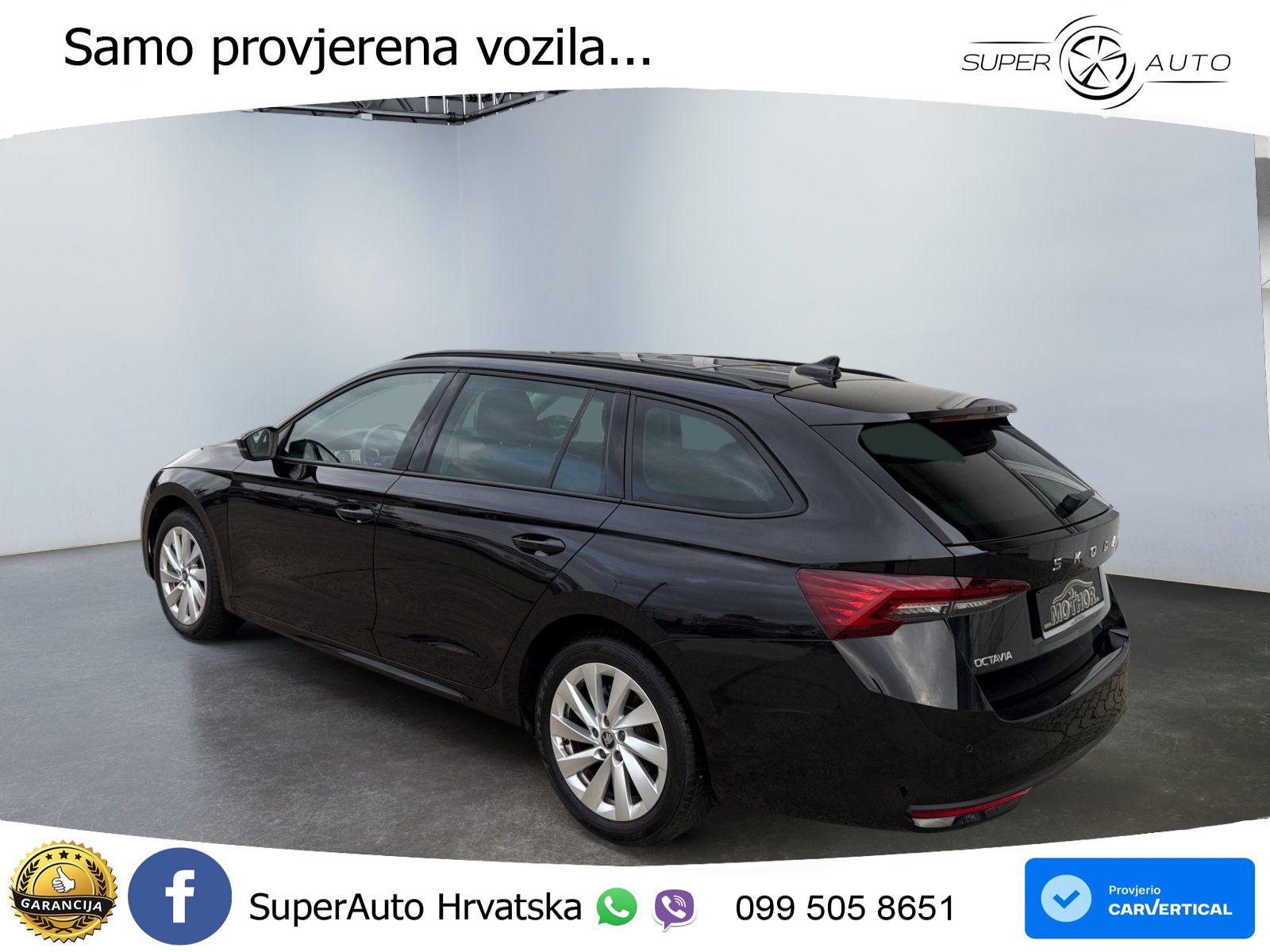 Škoda Octavia Combi 1.5 TSI (150 KS) DSG Selection MATRIX+GR SJED+KAM