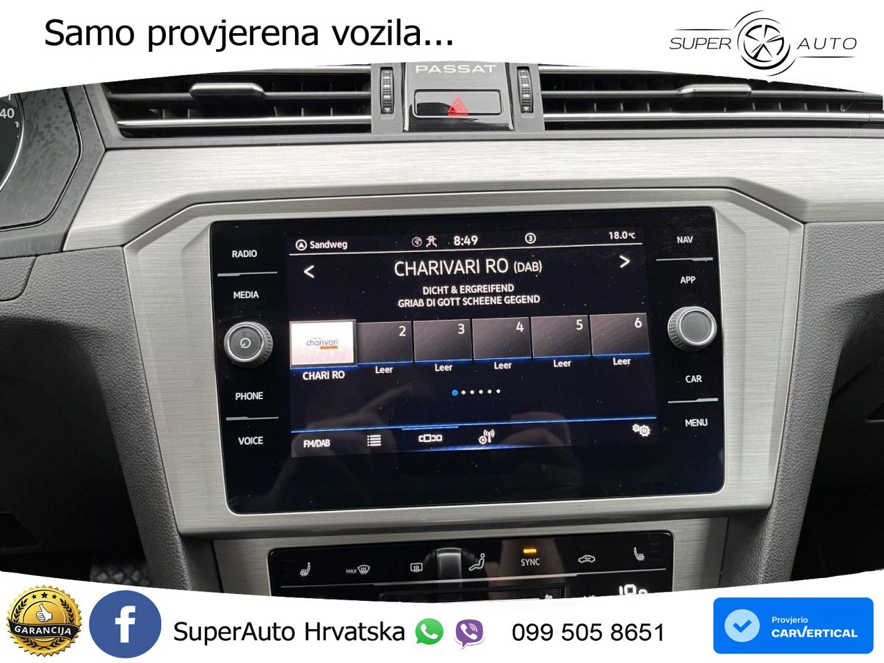 Volkswagen Passat Variant 2.0 TDI (150 KS) DSG LED+GR SJED+ACC