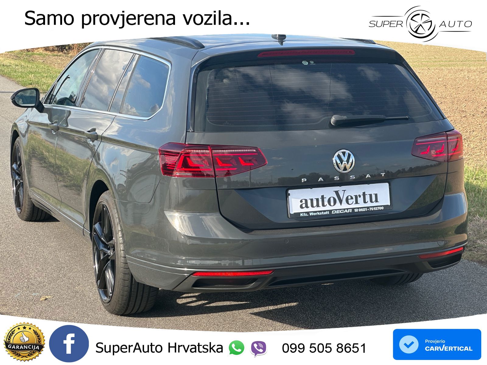 Volkswagen Passat Variant 2.0 TDI (150 KS) DSG Business LED+GR SJED+ACC