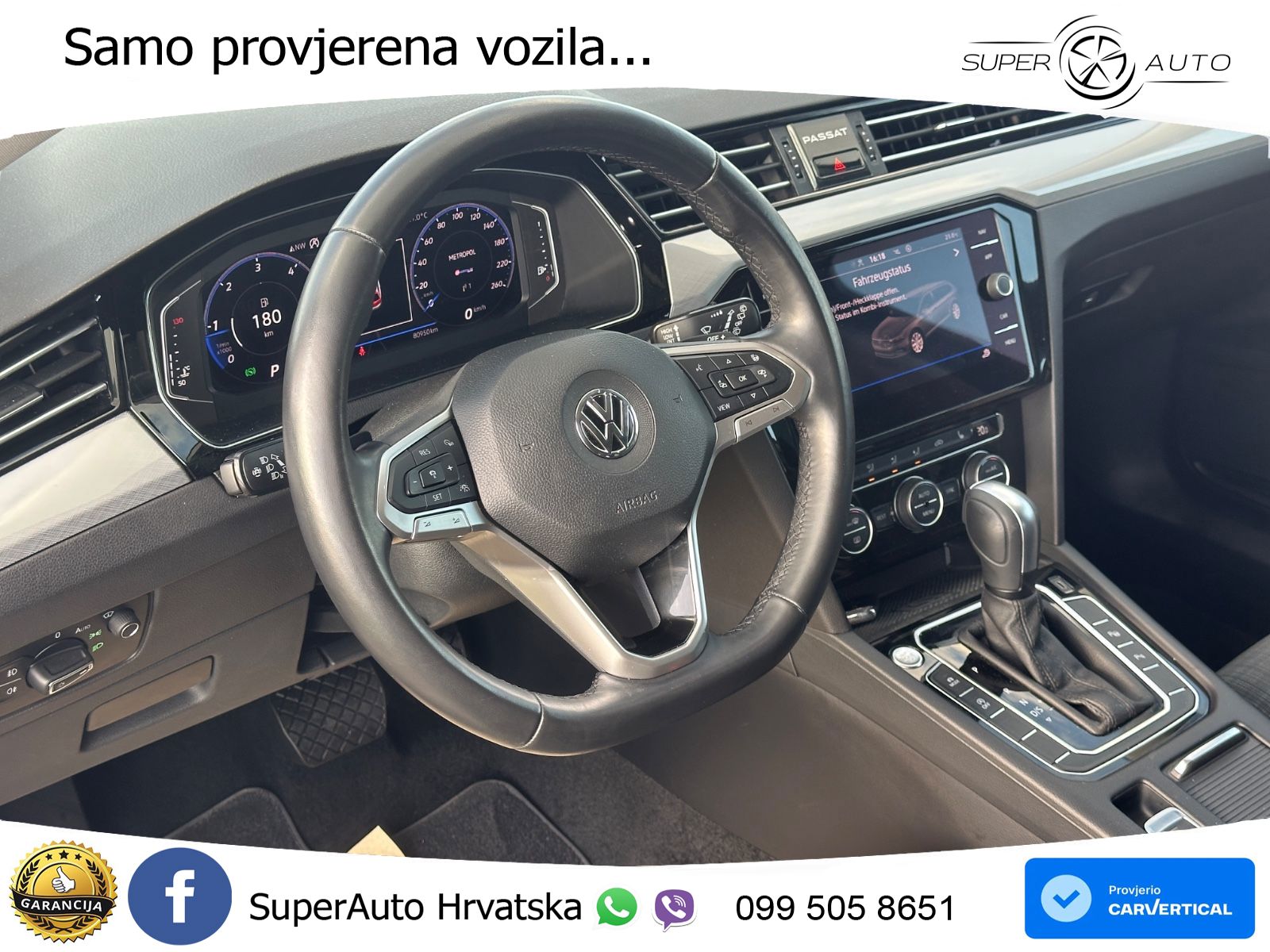 Volkswagen Passat Variant 2.0 TDI (150 KS) DSG Business LED+GR SJED+ACC