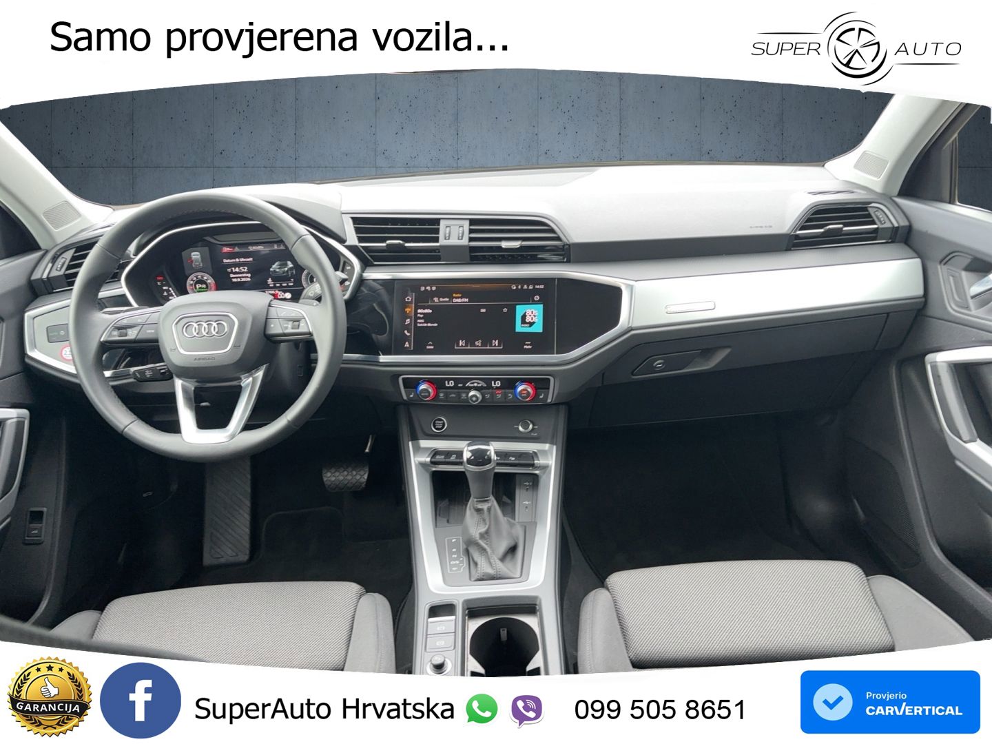Audi Q3 1.5 TFSI (150 KS) S tronic advanced LED+GR SJED+ACC
