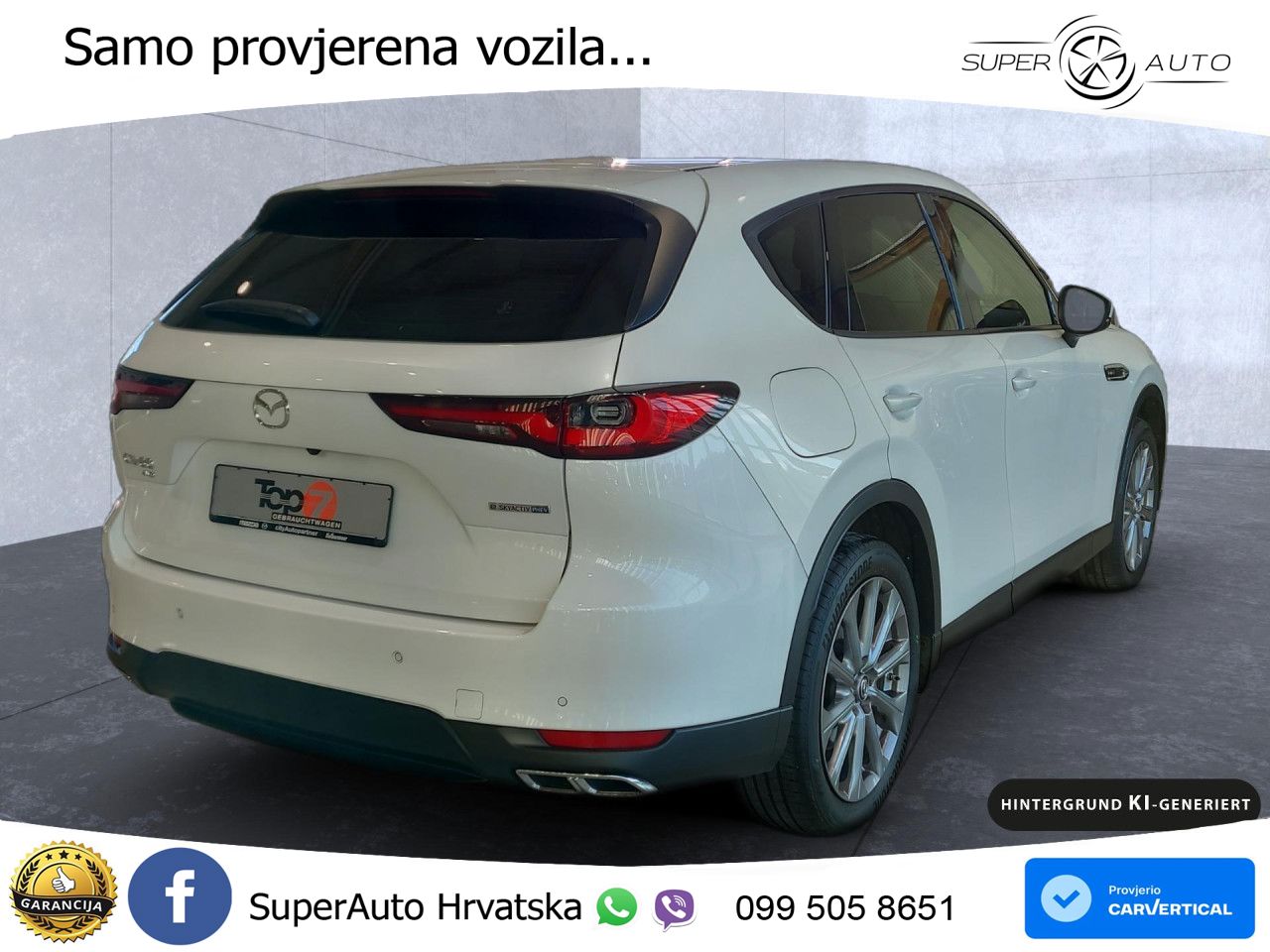 Mazda CX-60 2.5 e-Skyactiv (328 KS) AWD Automatic LED+GR SJED+ACC