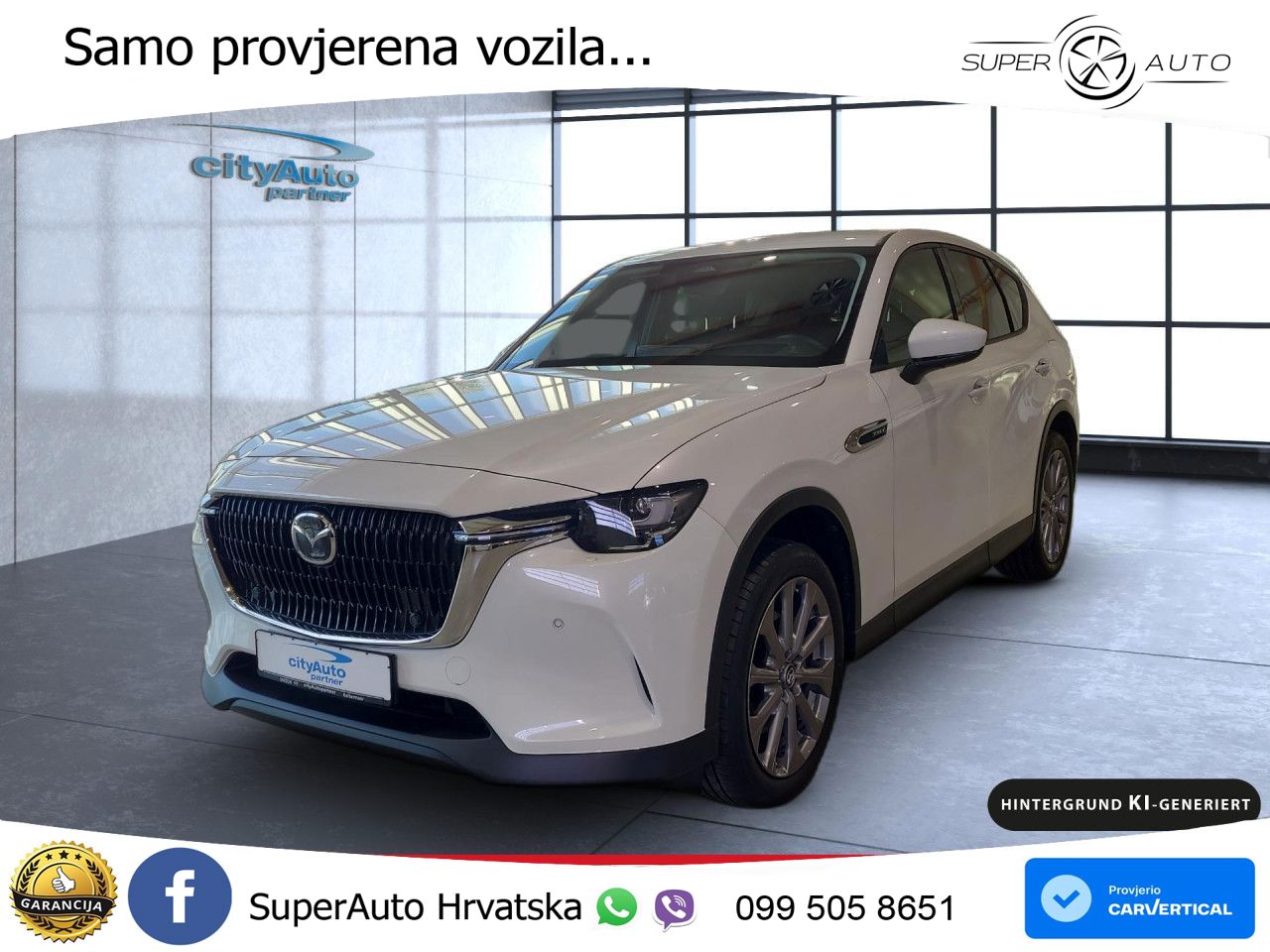 Mazda CX-60 2.5 e-Skyactiv (328 KS) AWD Automatic LED+GR SJED+ACC