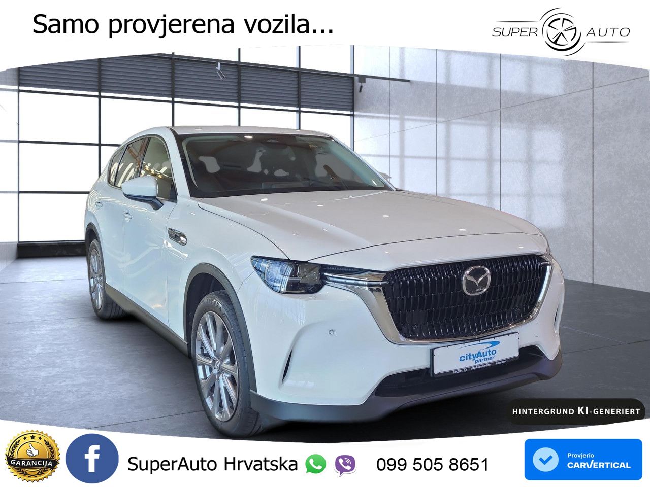 Mazda CX-60 2.5 e-Skyactiv (328 KS) AWD Automatic LED+GR SJED+ACC