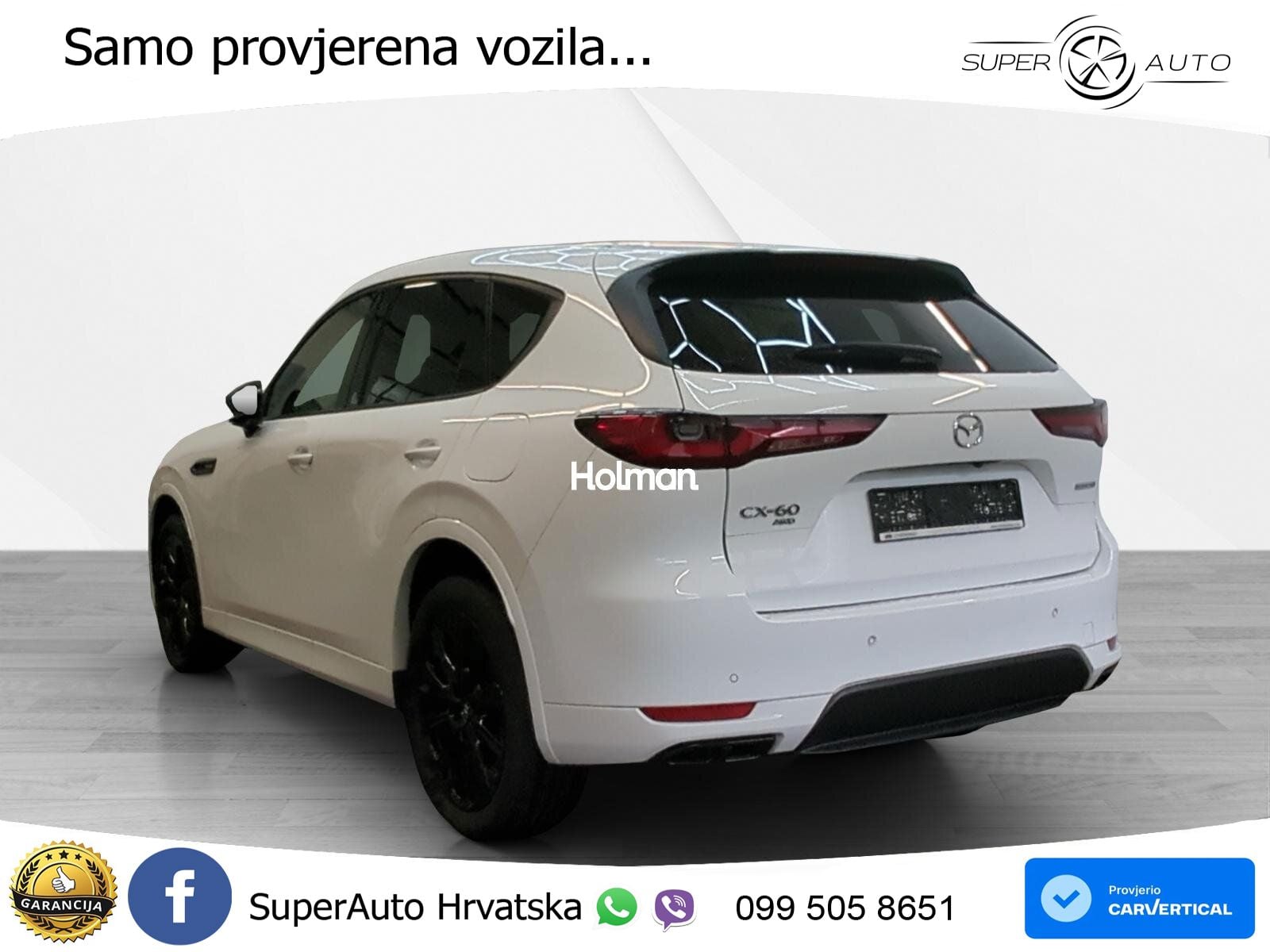 Mazda CX-60 3.3 e-Skyactiv D (254 KS) AWD Automatic LED+GR SJED+ACC