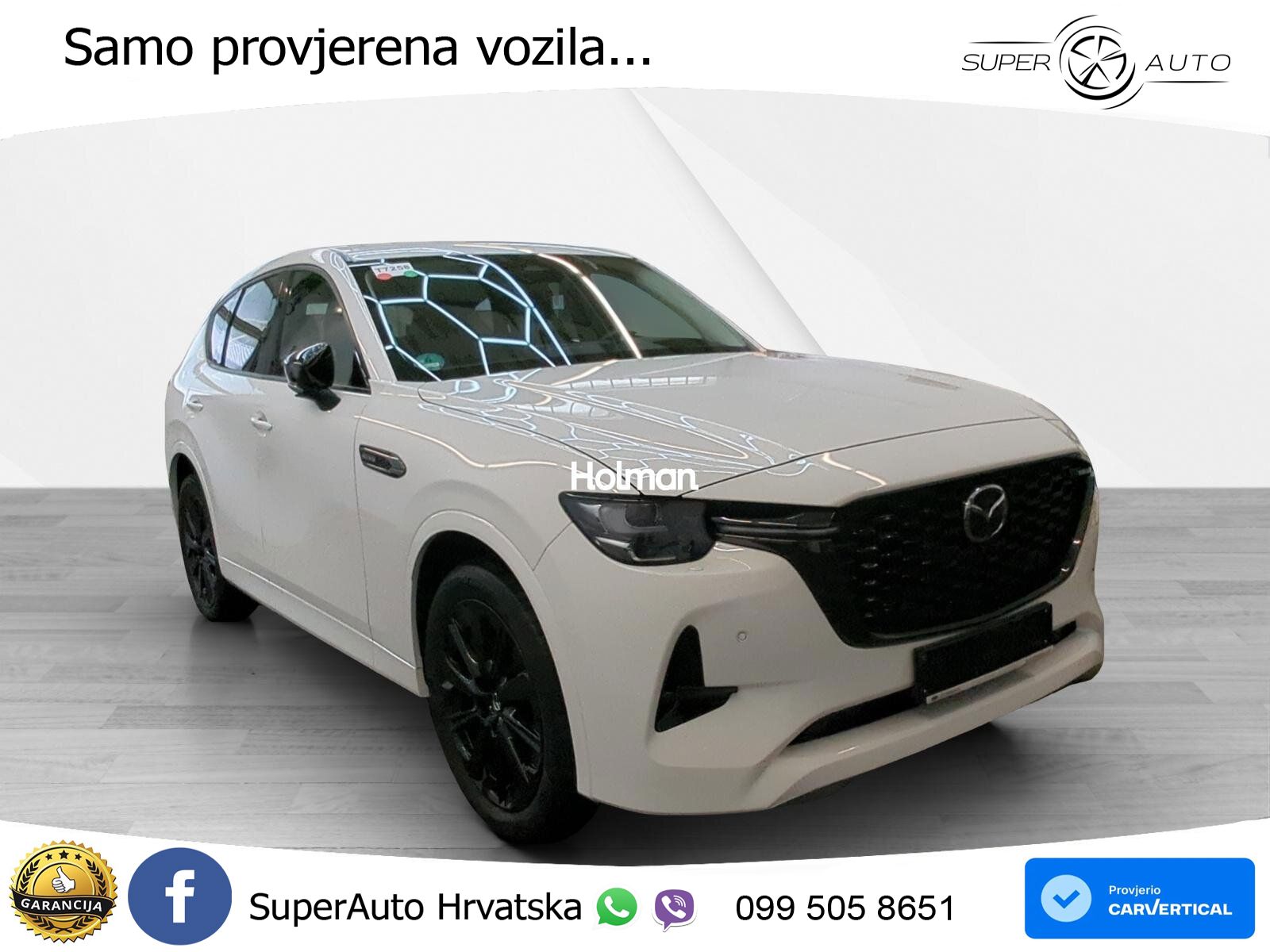 Mazda CX-60 3.3 e-Skyactiv D (254 KS) AWD Automatic LED+GR SJED+ACC
