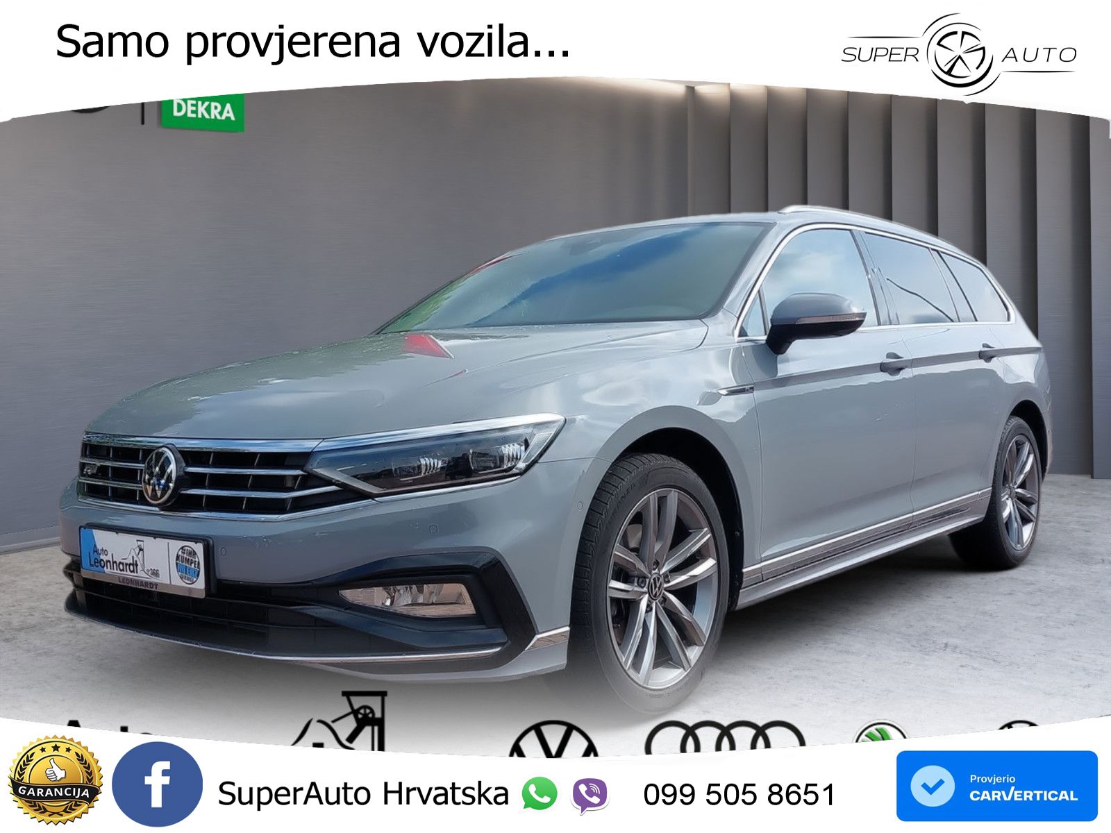 Volkswagen Passat Variant 2.0 TDI (200 KS) 4MOTION DSG R-Line LED+GR SJED+ACC