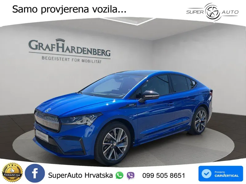 Škoda Enyaq Coupe iV 85 82 kWh (286 KS) SportLine MATRIX+GR SJED+KAM