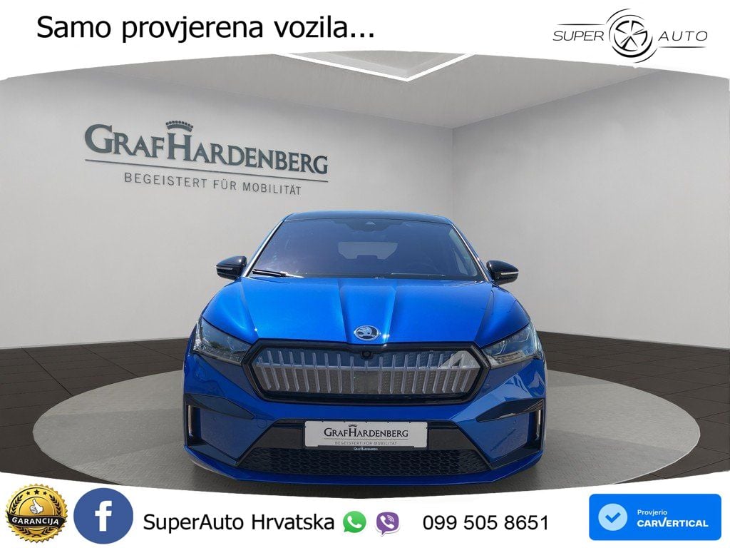 Škoda Enyaq Coupe iV 85 82 kWh (286 KS) SportLine MATRIX+GR SJED+KAM