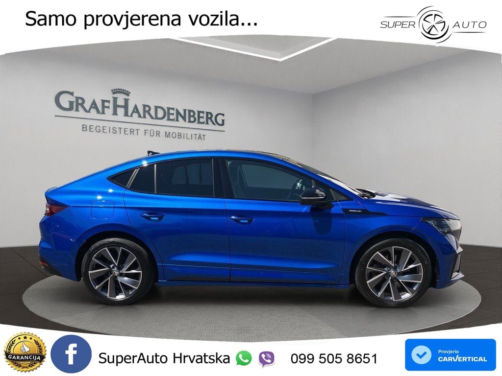 Škoda Enyaq Coupe iV 85 82 kWh (286 KS) SportLine MATRIX+GR SJED+KAM