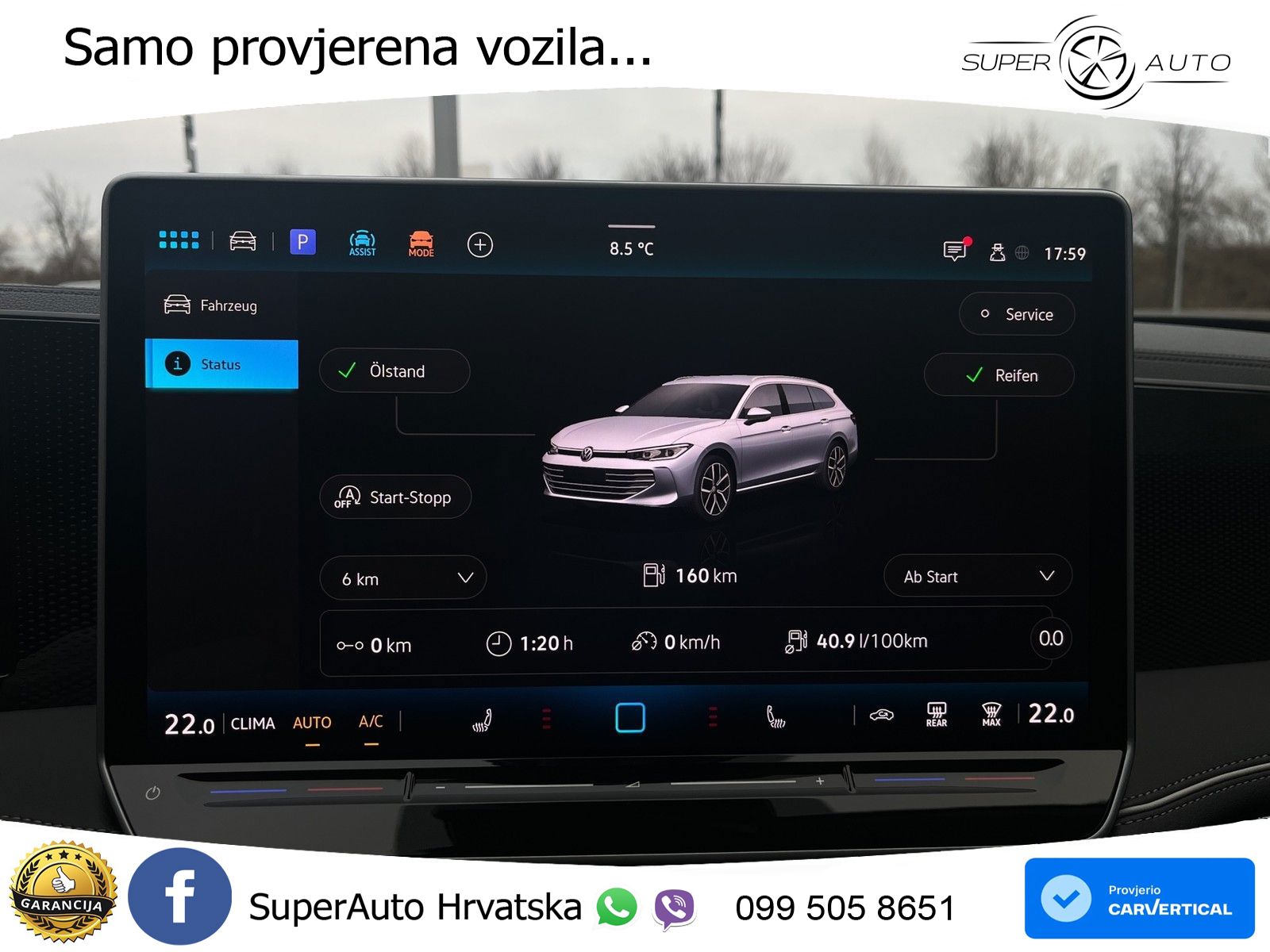 Volkswagen Passat Variant 1.5 eTSI (150 KS) DSG Business LED+GR SJED+ACC
