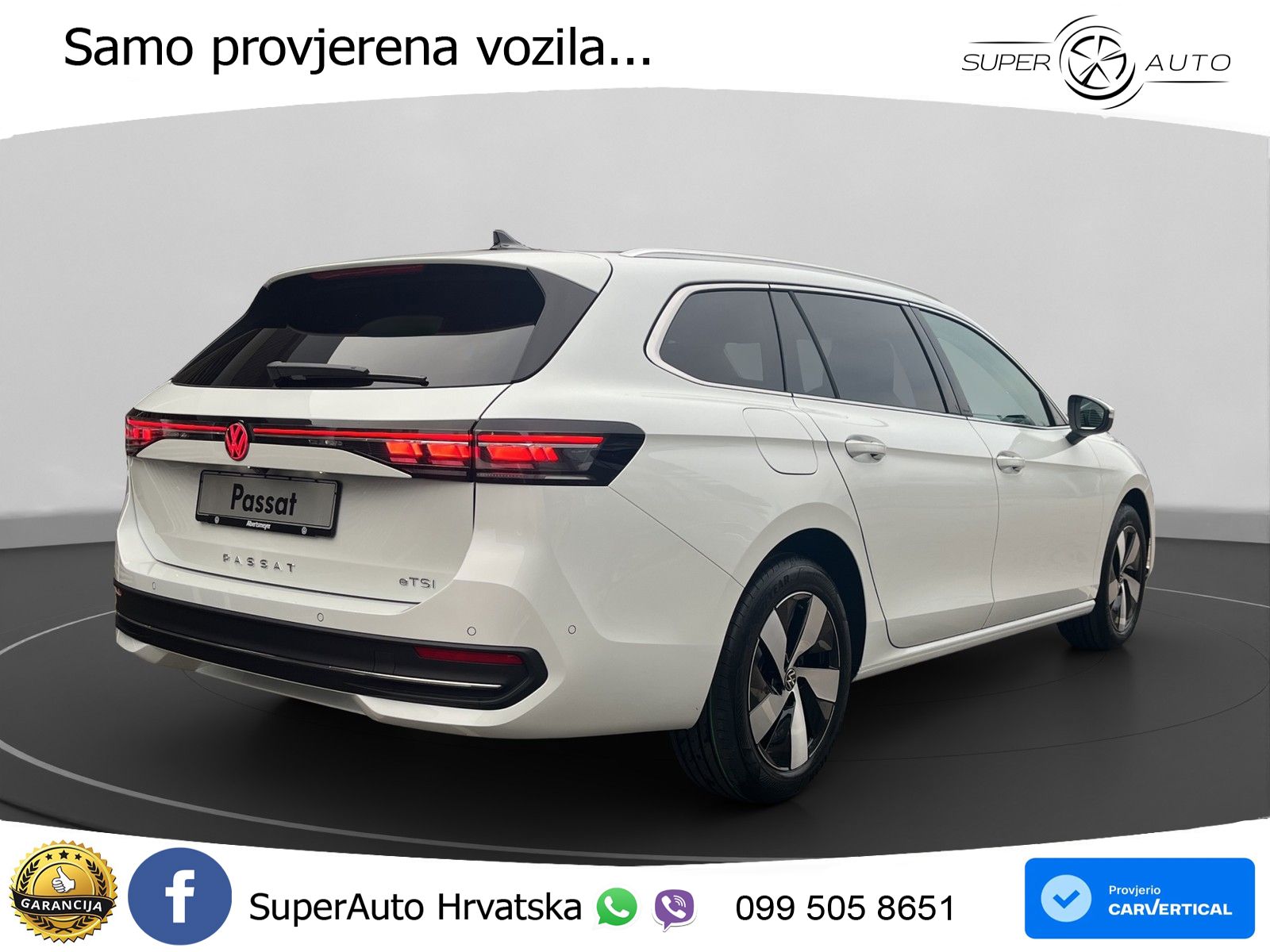 Volkswagen Passat Variant 1.5 eTSI (150 KS) DSG Business LED+GR SJED+ACC