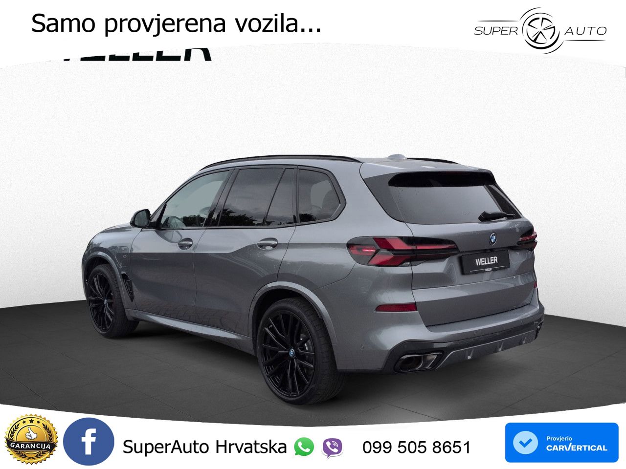 BMW X5 50e (489 KS) xDrive Steptronic M Sport ZRAČNI+ACC+GR SJED+KAM+PANO