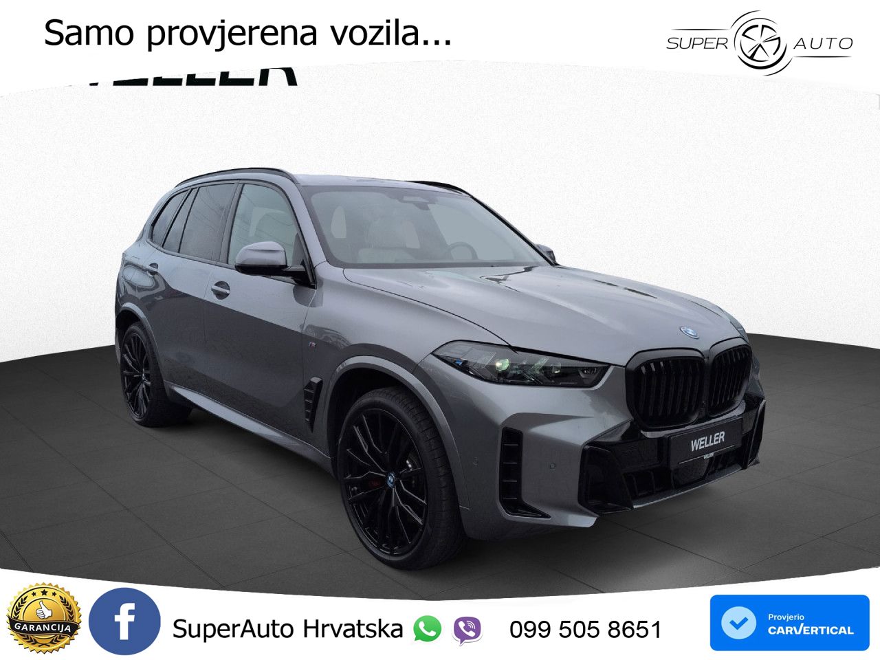 BMW X5 50e (489 KS) xDrive Steptronic M Sport ZRAČNI+ACC+GR SJED+KAM+PANO