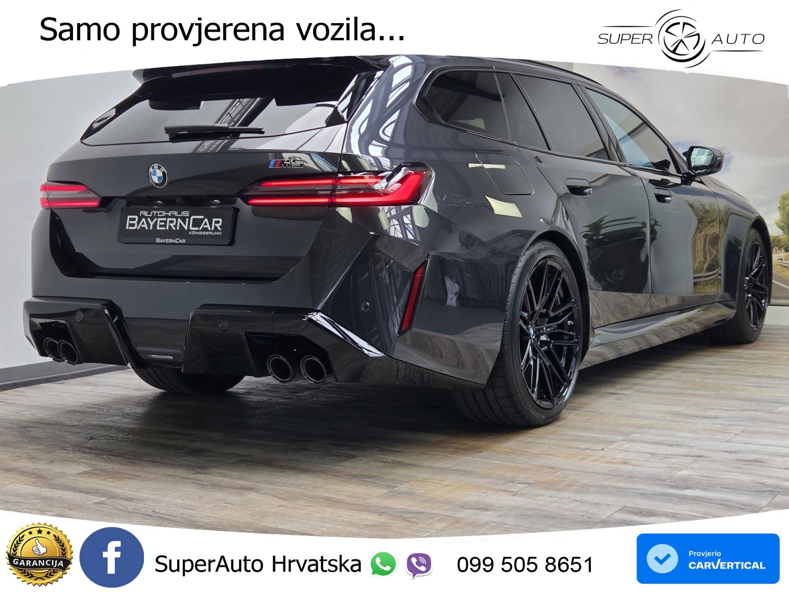 BMW M5 Touring 4.4 V8 (727 KS) xDrive Steptronic LED+GR SJED+ACC