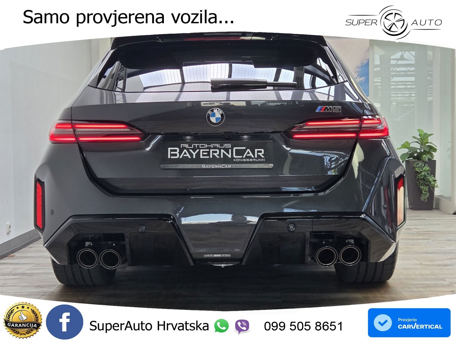 BMW M5 Touring 4.4 V8 (727 KS) xDrive Steptronic LED+GR SJED+ACC