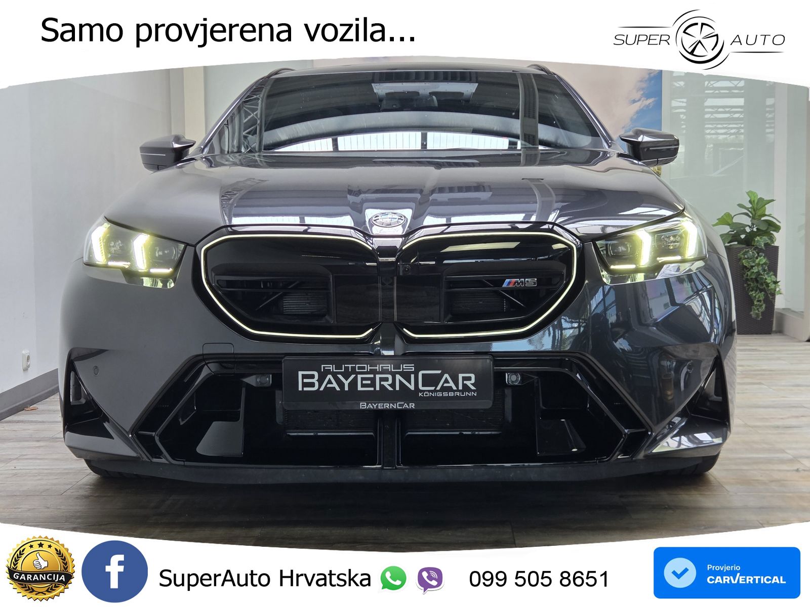 BMW M5 Touring 4.4 V8 (727 KS) xDrive Steptronic LED+GR SJED+ACC