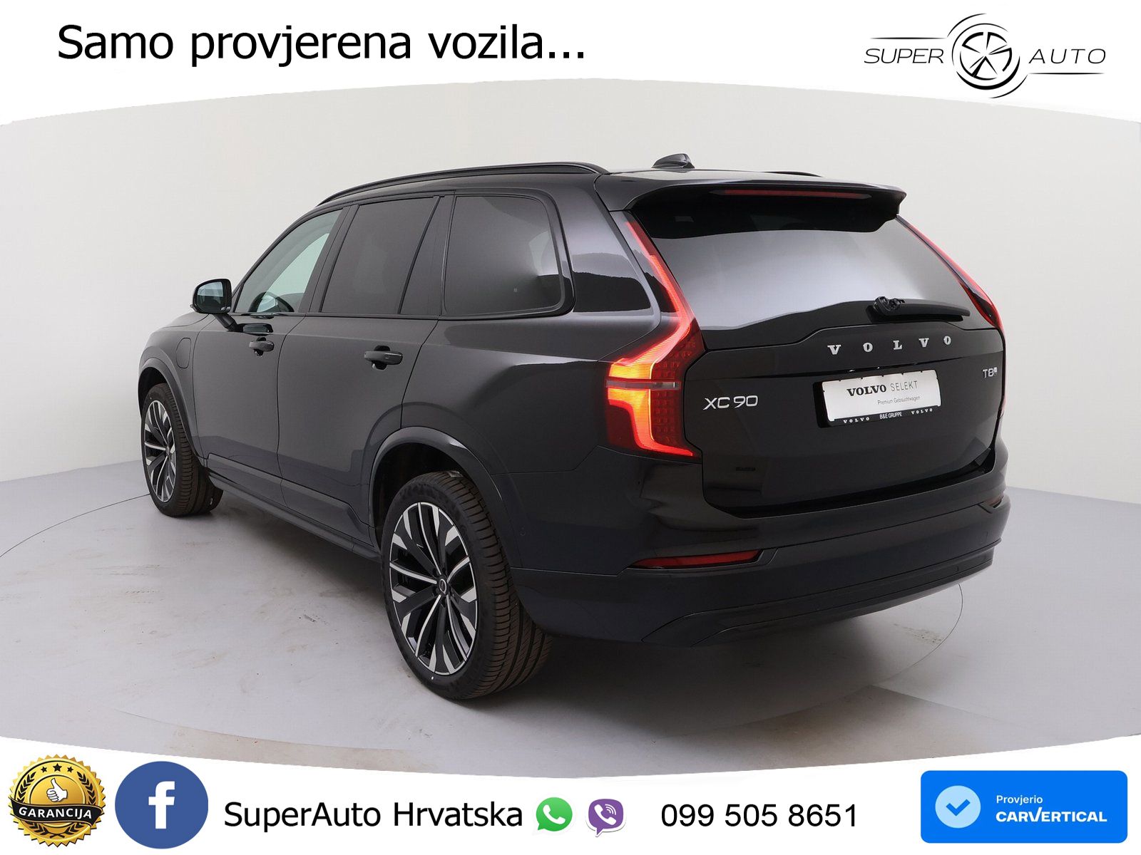Volvo XC90 2.0 T8 AWD Automatic ACC+HEAD+4xGR SJED+360+PANO