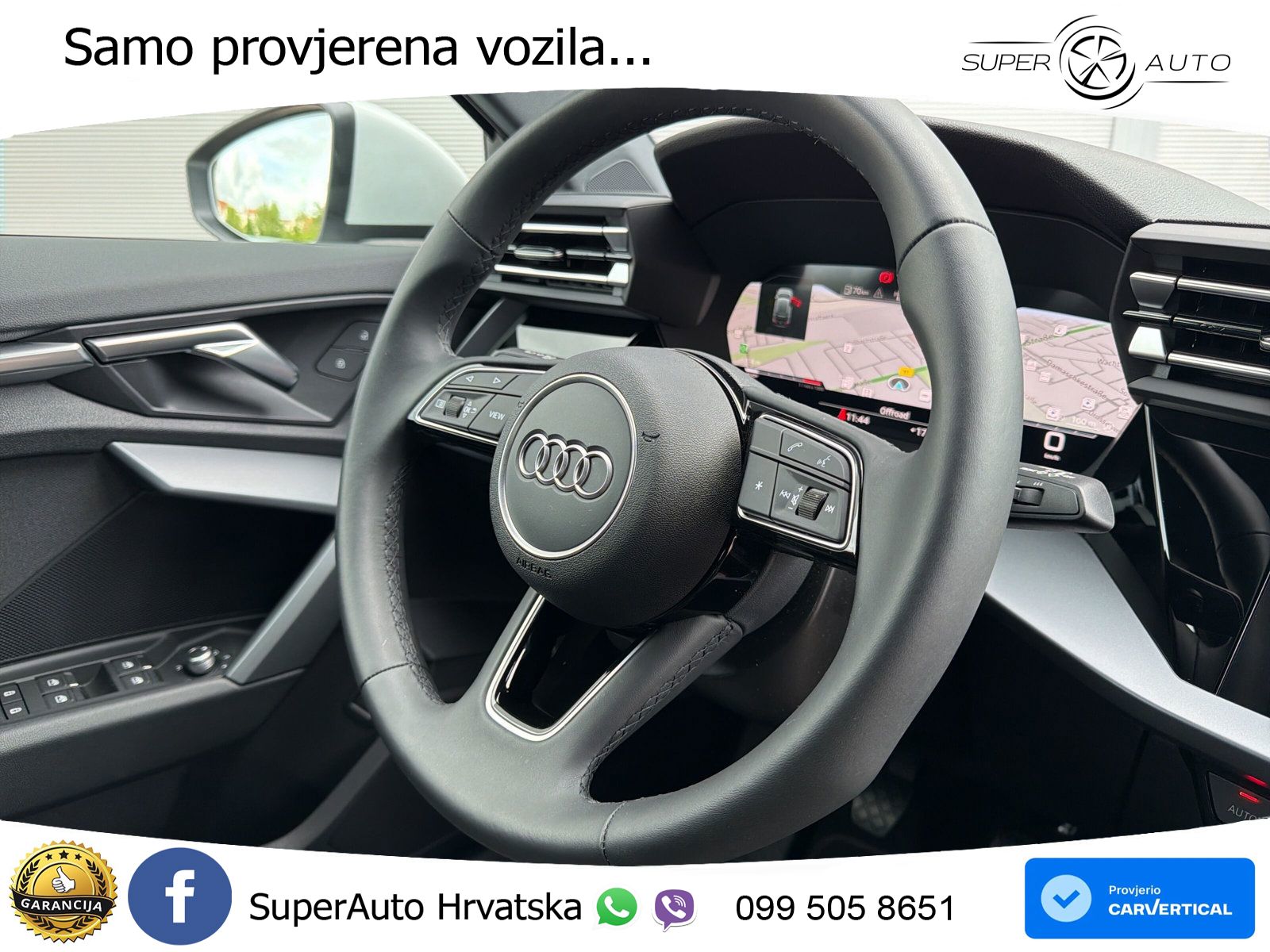 Audi A3 30 TDI (116 KS) LED+GR SJED+ACC