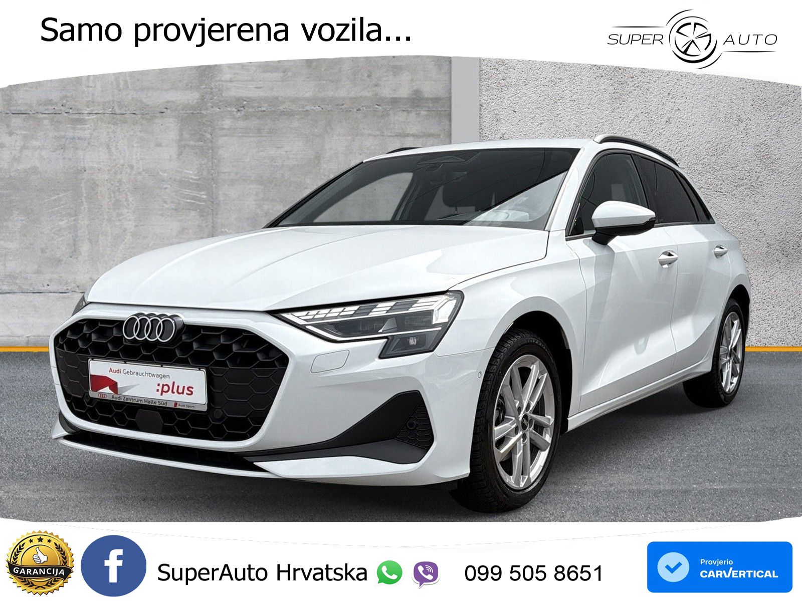 Audi A3 30 TDI (116 KS) LED+GR SJED+ACC