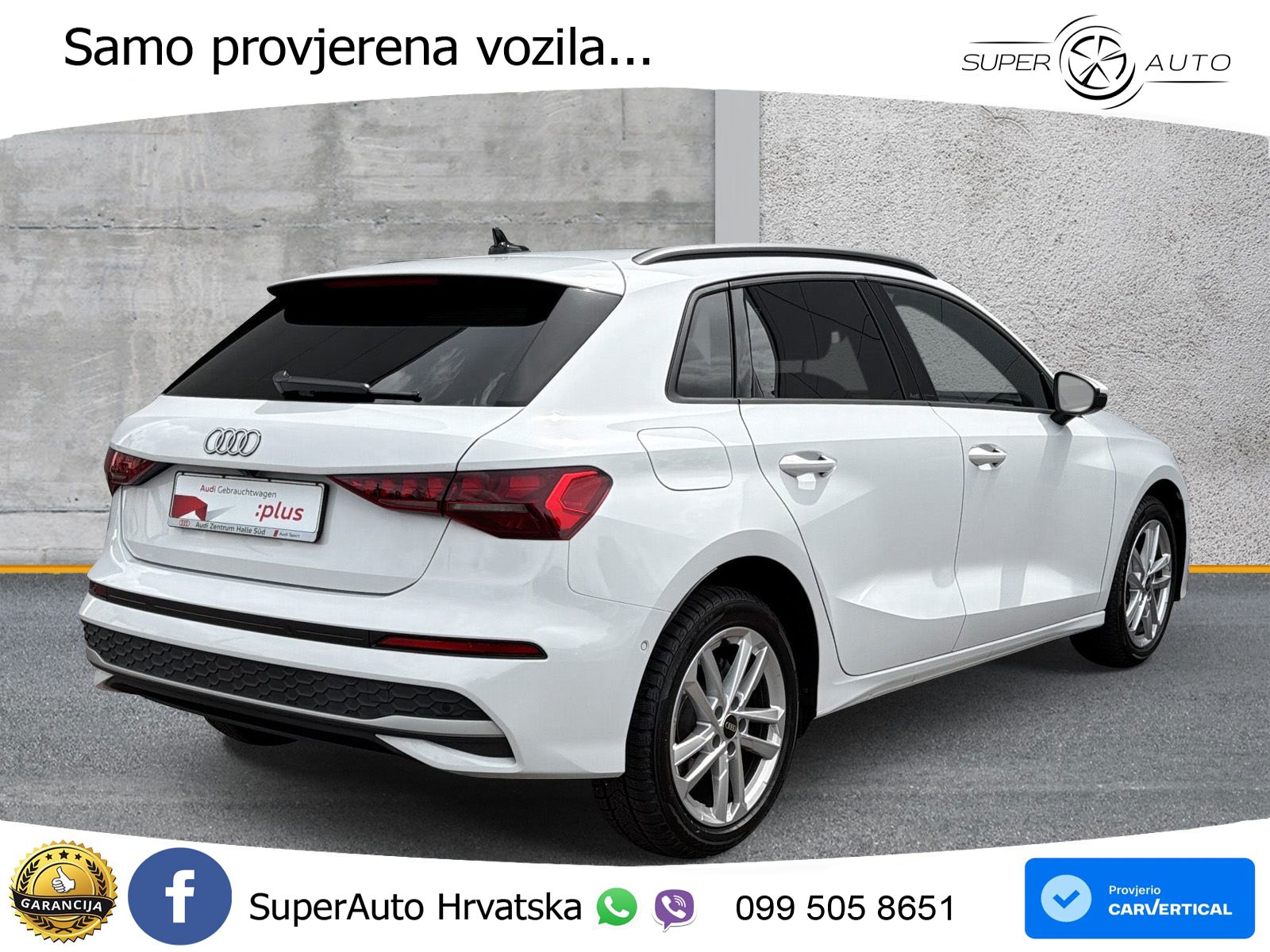 Audi A3 30 TDI (116 KS) LED+GR SJED+ACC