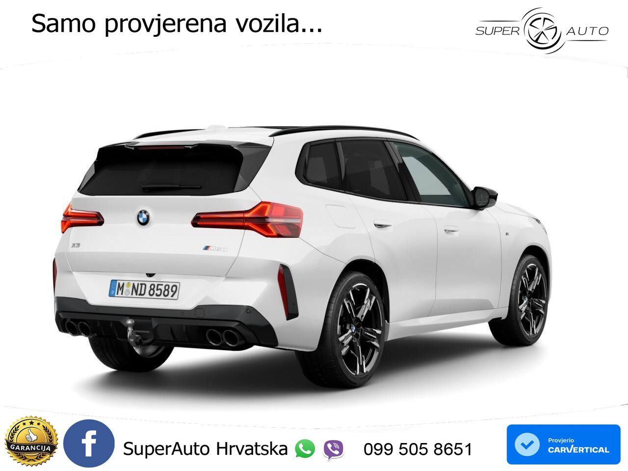BMW X3 M50 xDrive Steptronic M Sport ACC+HEAD+GR SJED+360+PANO