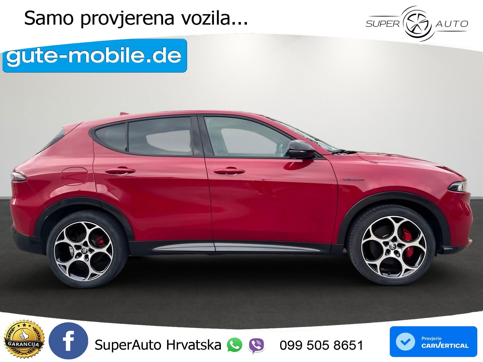 Alfa Romeo Tonale 1.5 VGT (160 KS) 48V-Hybrid TCT LED+ACC